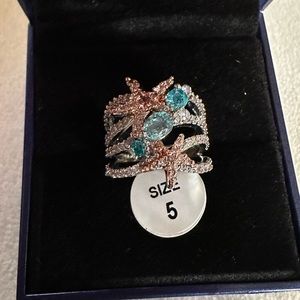 Ring Bomb Party Clustered Sparkle Atlantis Ring